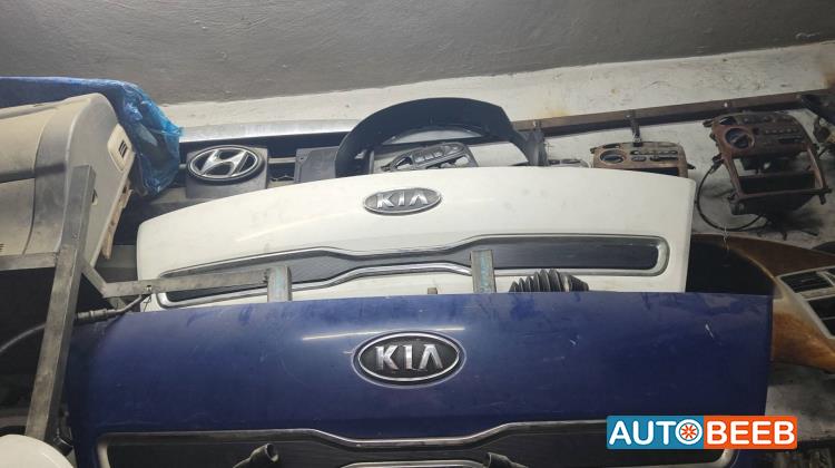 غطاء امامي كيا بنجو 3 2012 2013 2014 2015 2016 2017