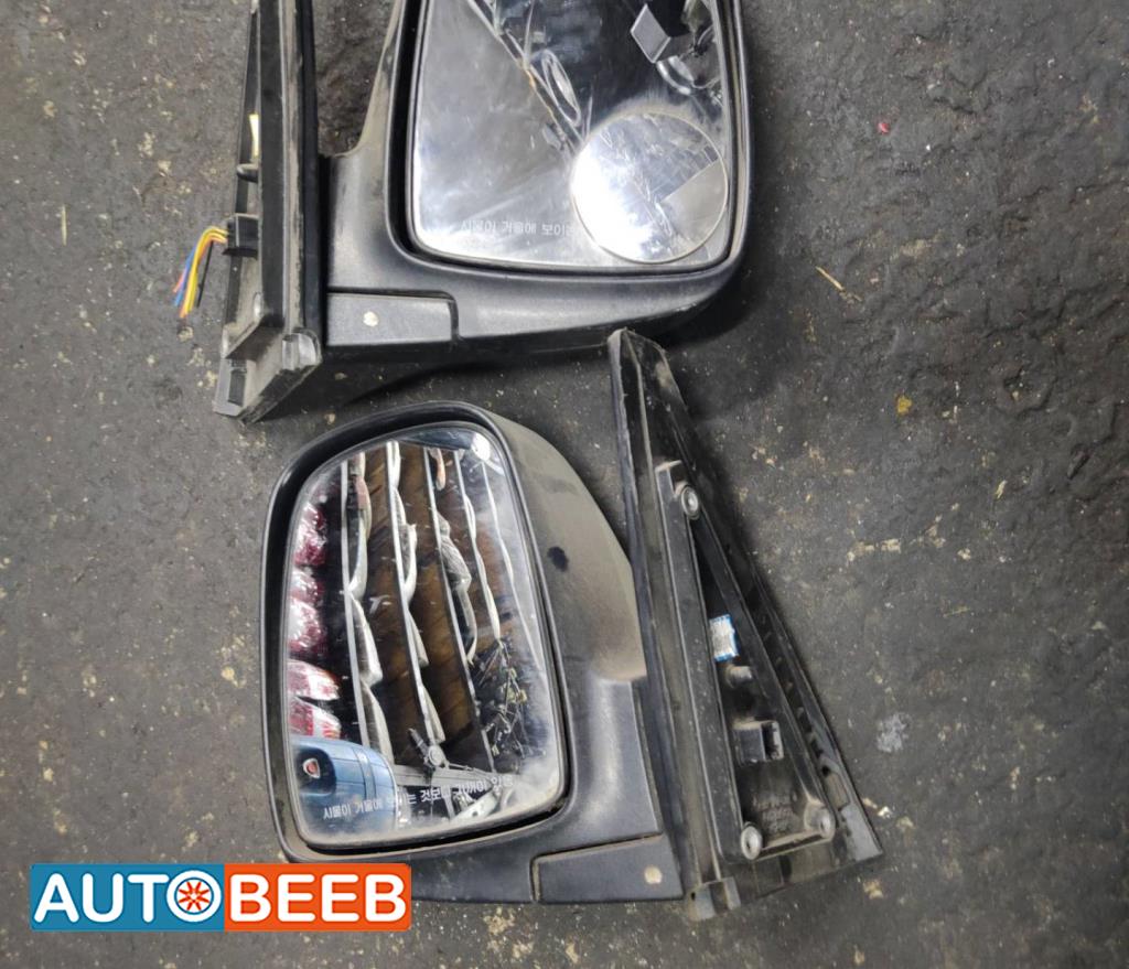 مرآة جانبية يمين شمال كيا بنجو 3 2005 2006 2007 2008 2009 2010 2011 