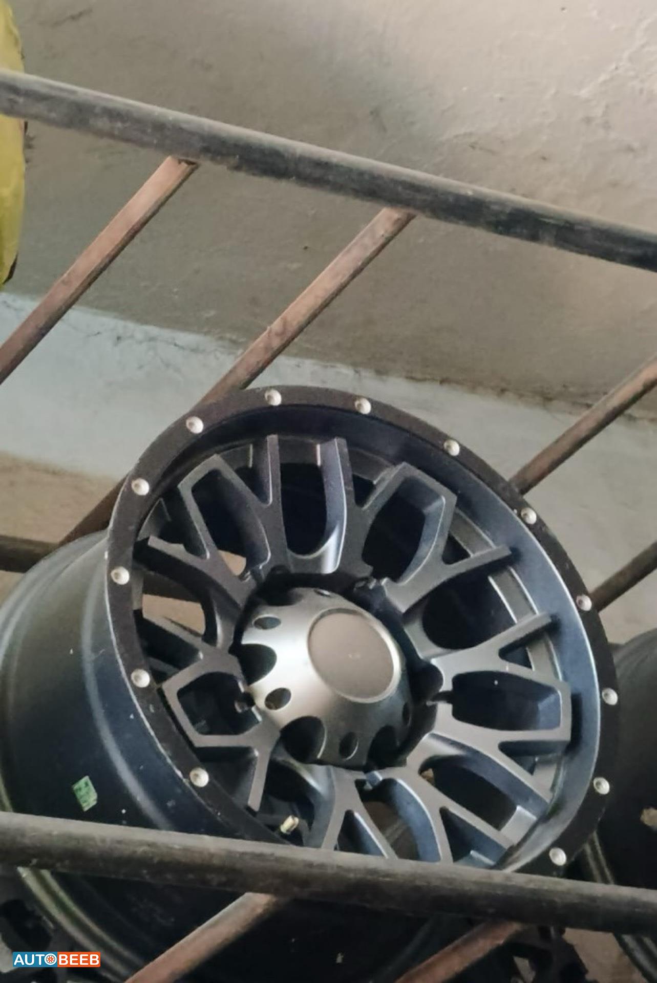 طقم جنطات 6 براغي 15 