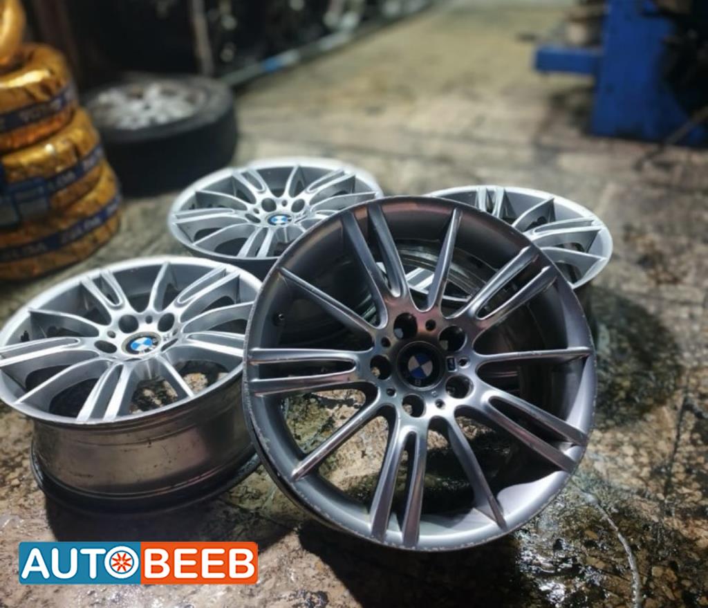 طقم جنطات بي ام دبليو 5 براغي 18