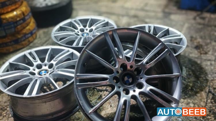 طقم جنطات بي ام دبليو 5 براغي 18