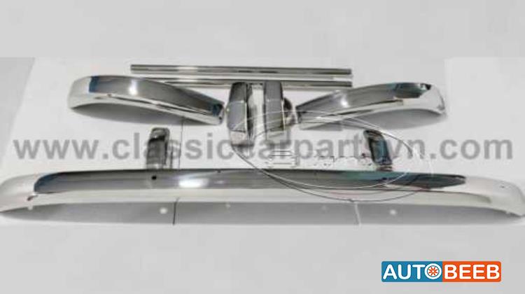 Triumph Renown saloon 1949–1954 bumper by stainless steel new