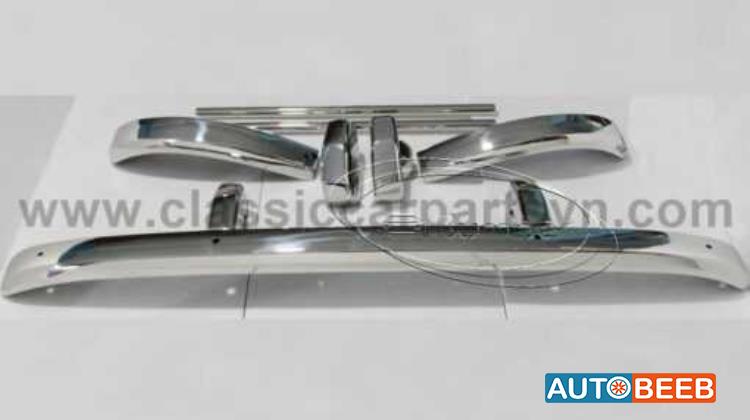 Triumph Renown saloon 1949–1954 bumper by stainless steel new