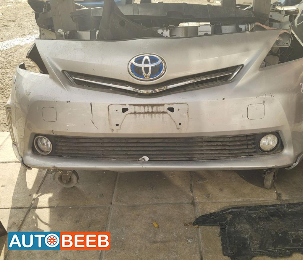 واجهة أمامية طمبون تويوتا بريوس v 2013 2014