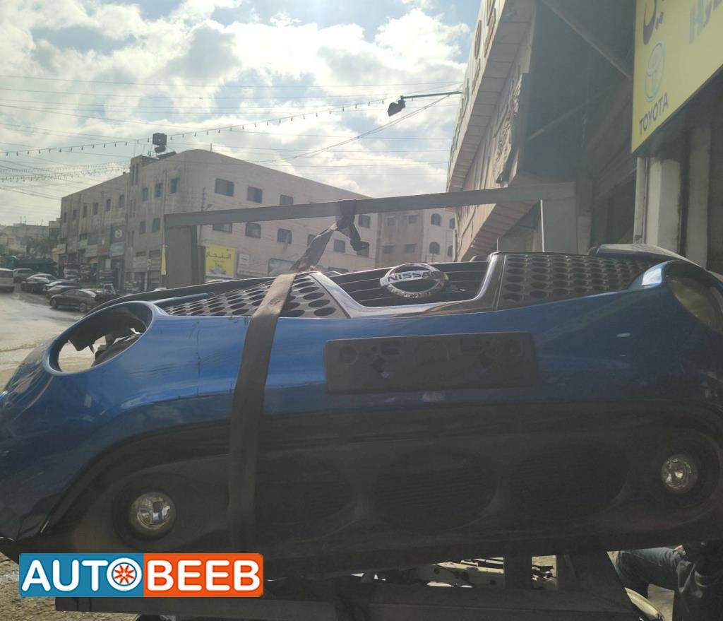 واجهة أمامية طمبون اضوية يمين شمال نيسان جوك 2014 2015