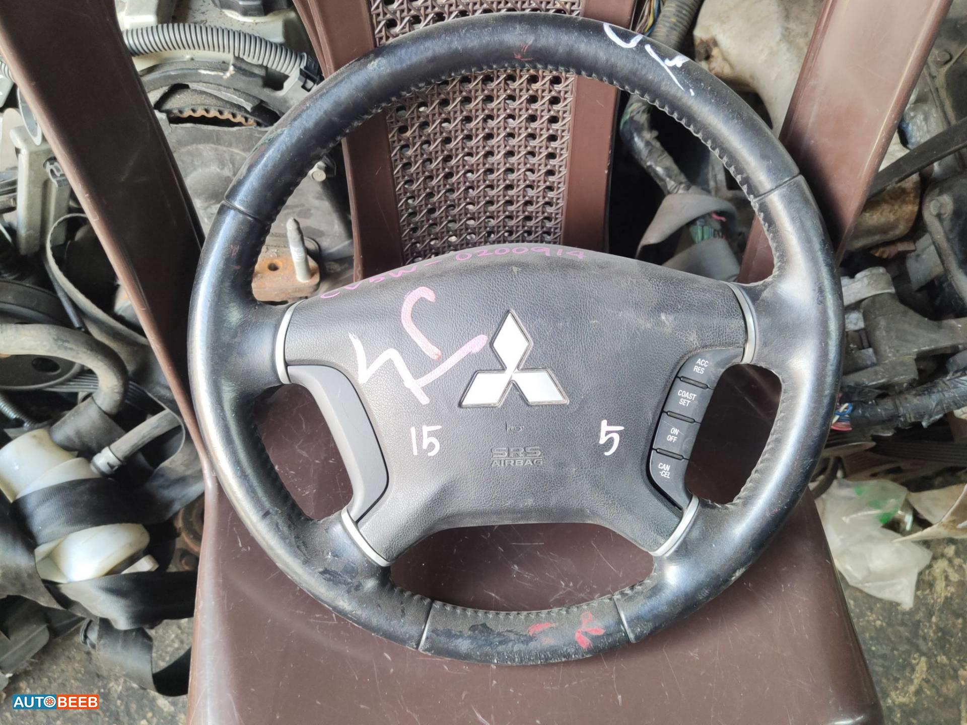 Cabin  Steering Wheel Mitsubishi Pajero
