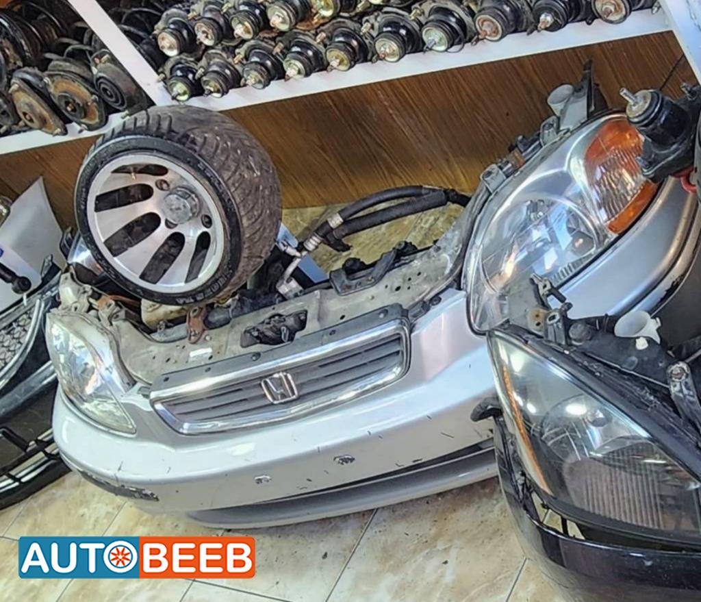 واجهة أمامية طمبون اضوية يمين شمال هوندا سيفيك 1996 1997 1998