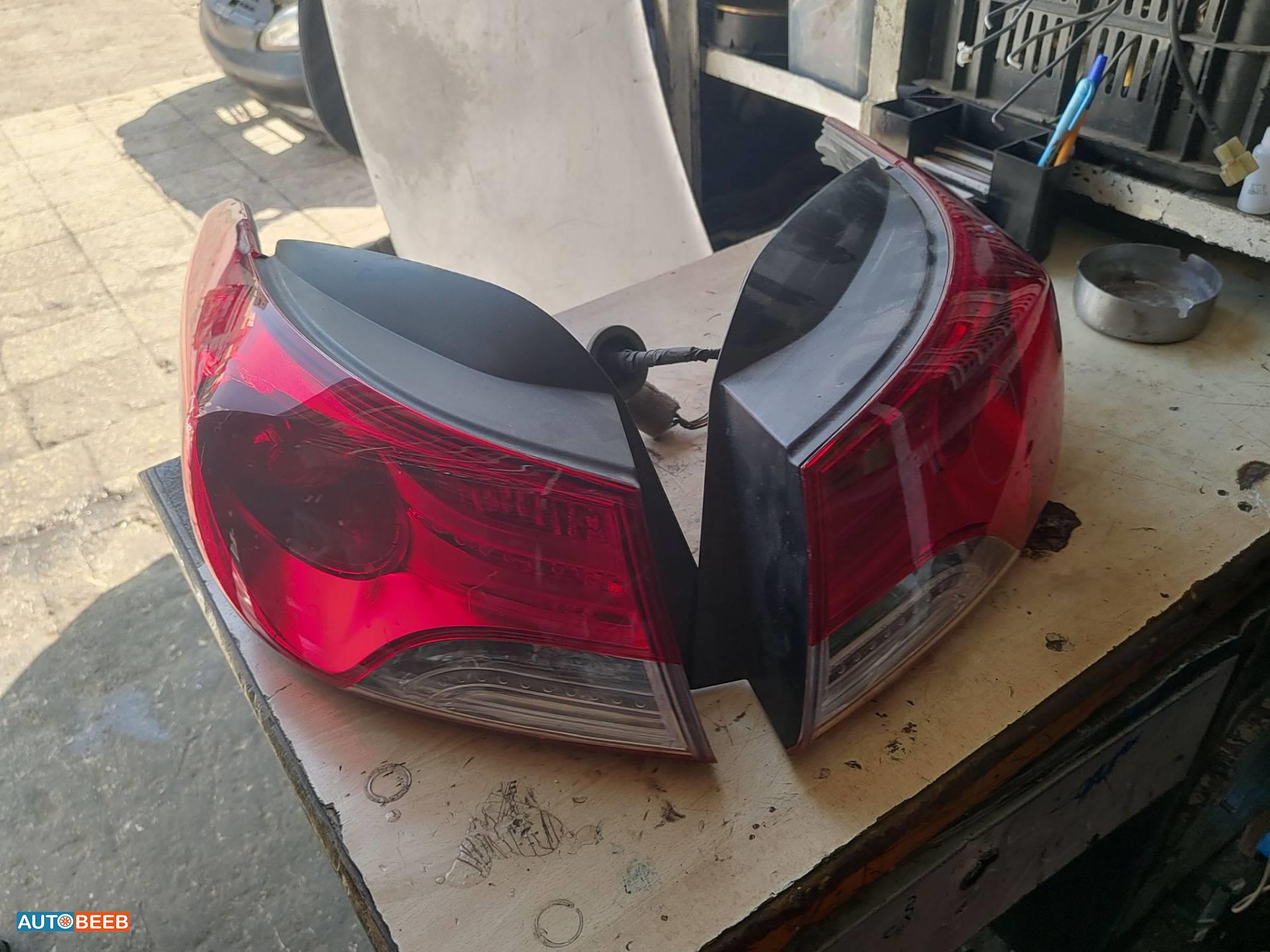Lights Rear light Hyundai Avante