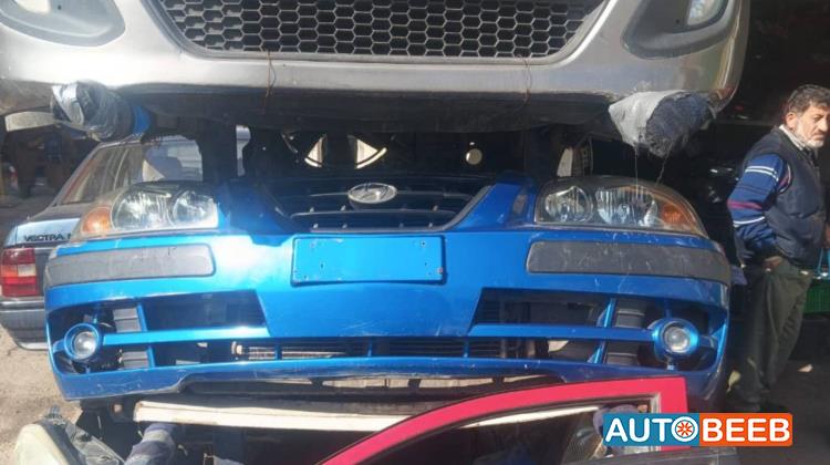 واجهة أمامية طمبون اضوية يمين شمال هيونداي النترا xd 2005 2006