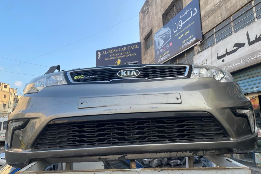واجهة امامية طمبون اضوية يمين شمال كيا فورتي هايبرد 2012 2013