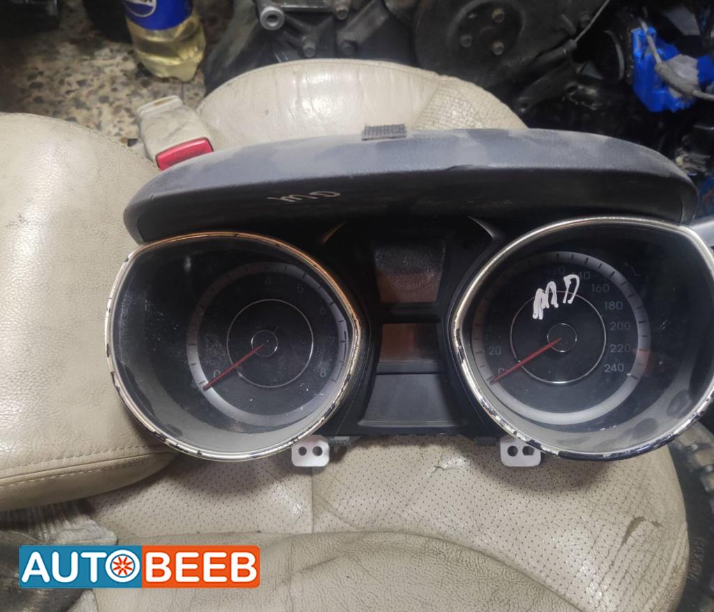 Cabin  Dashboard Hyundai Avante