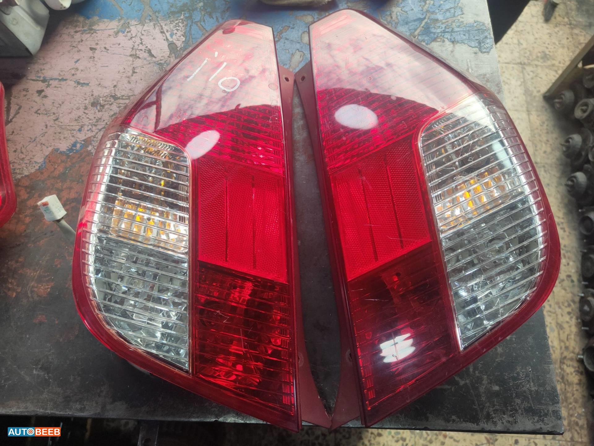 ضوء خلفي يمين شمال هيونداي i10 2007 2008 2009 2010