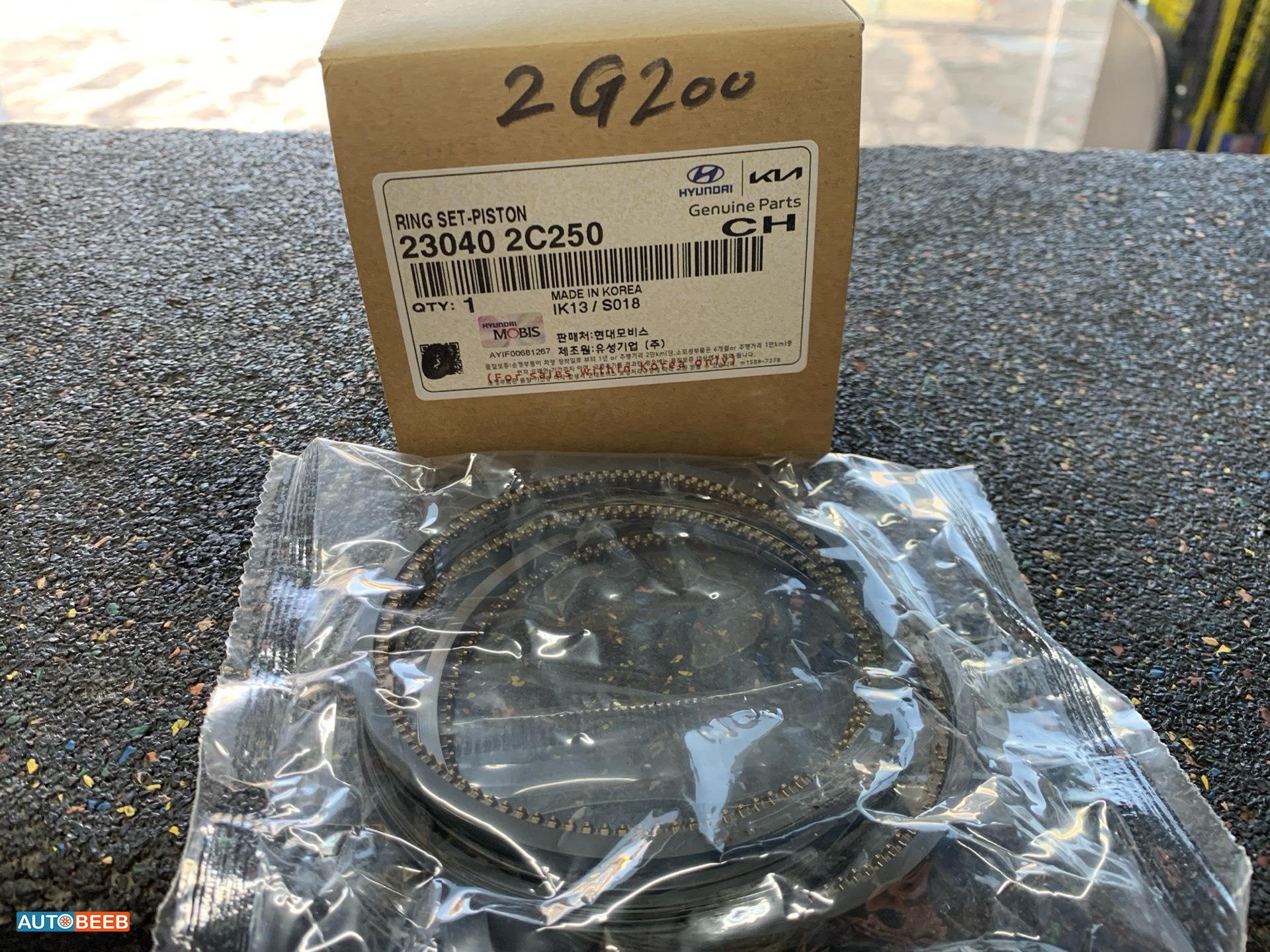 رنك بستون هيونداي سوناتا بنزين 2011 2012 2013 2014 