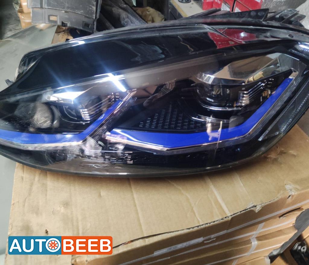 ضوء امامي يمين شمال فولكس فاجن e جولف 2017 2018 2019 2020