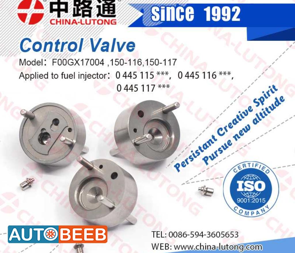 BOSCH Piezo Control Valve F00GX17004  for Bosch Pizeo 115 116 117 