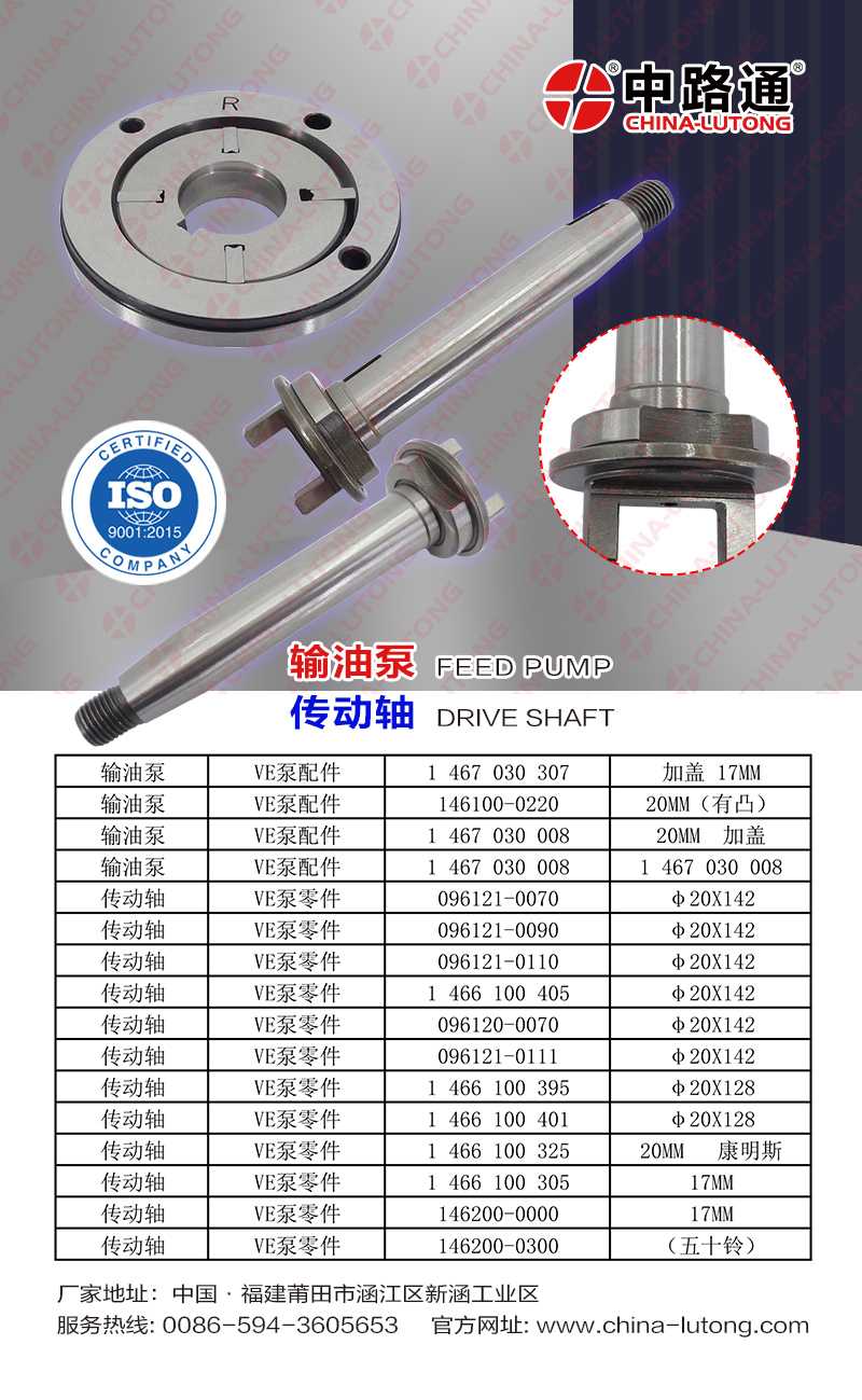 Feed Pump Transfer Pump Supply Pump 20MM 146100-0220