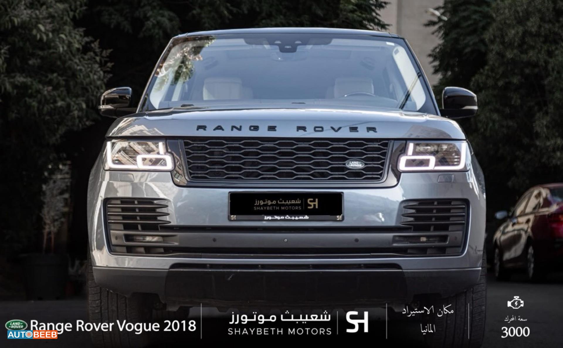 Land Rover Range Rover Vogue 2018