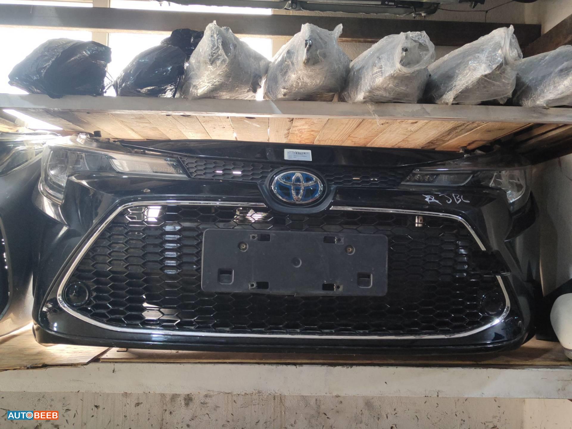 واجهة أمامية طمبون اضوية يمين شمال تويوتا كورولا 2020 2021 2022 2023