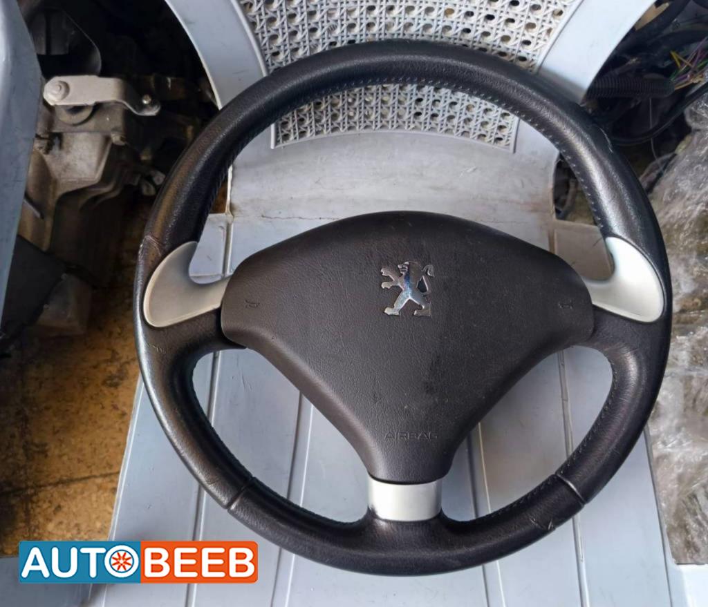 Cabin  Steering Wheel Peugeot 206