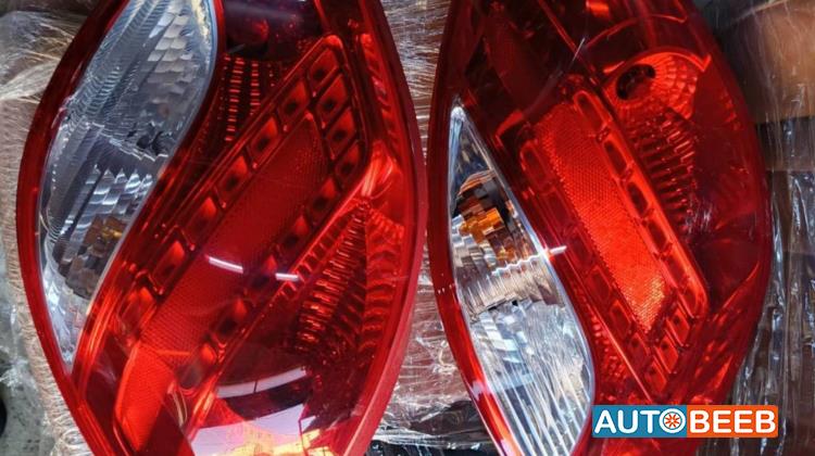 ضوء خلفي يمين شمال بيجو 207 2007 2008 2009 2010 2011 2012