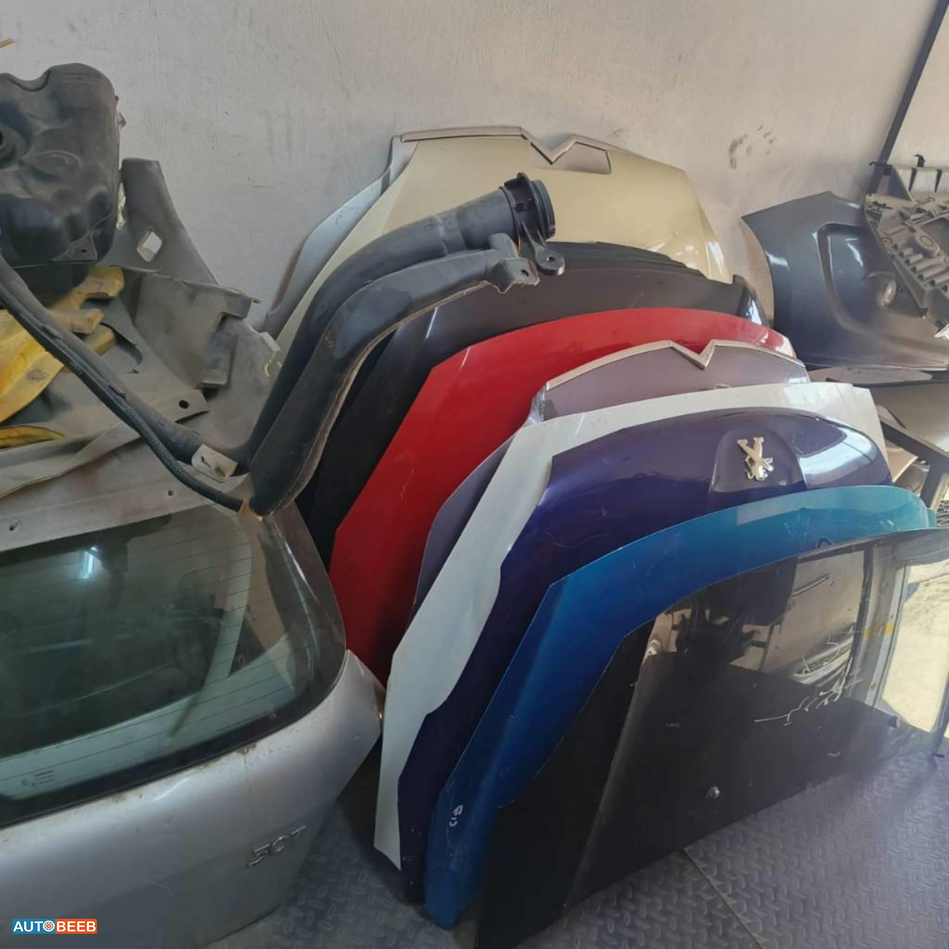 Body  Hood Peugeot 307
