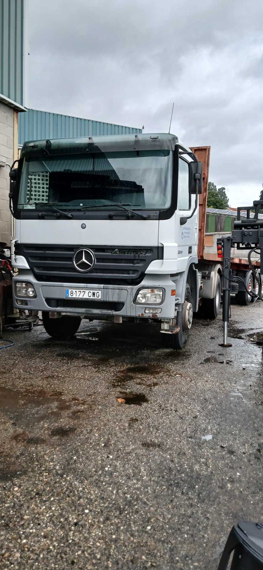 Timber Transport Mercedes Benz 2002
