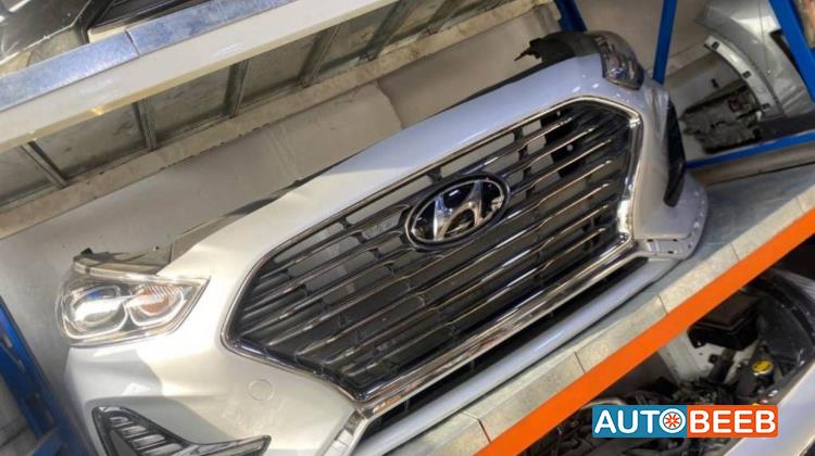 واجهة أمامية طمبون اضوية يمين شمال هيونداي سوناتا 2018 2019