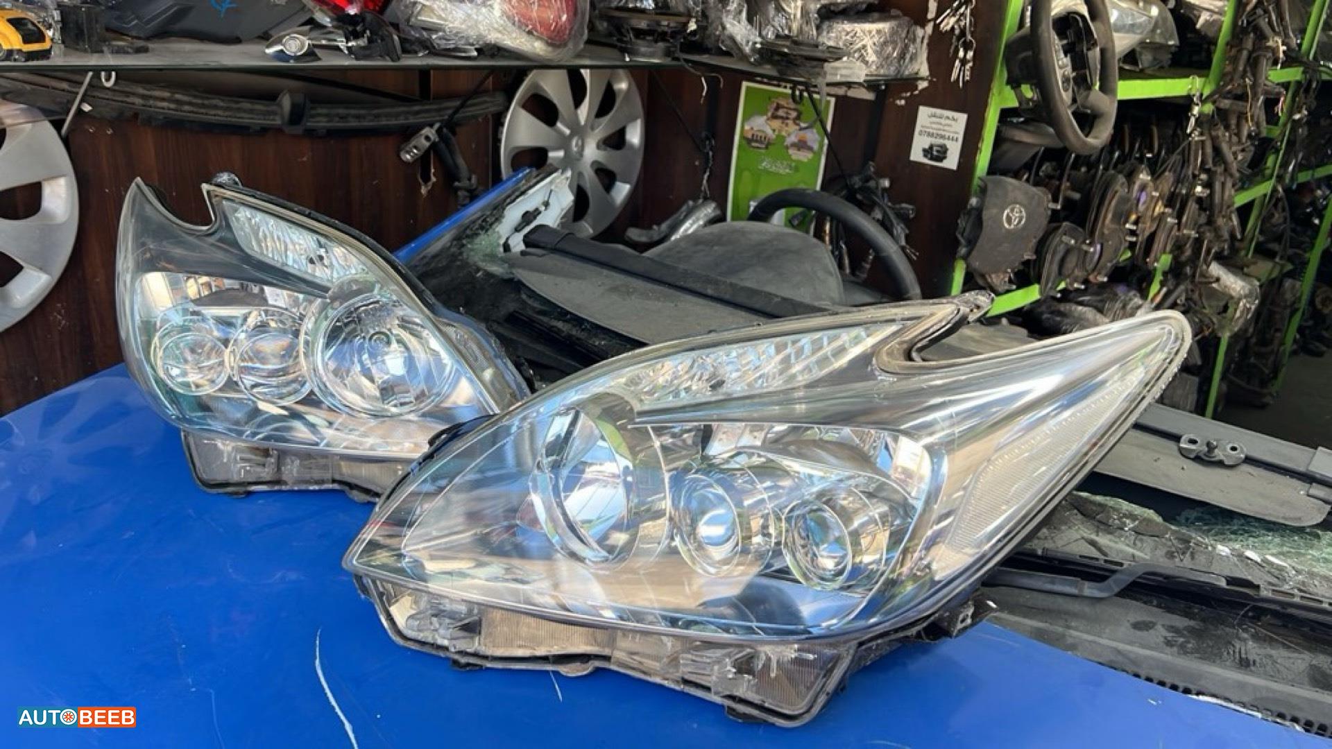 Lights Front light Toyota Prius