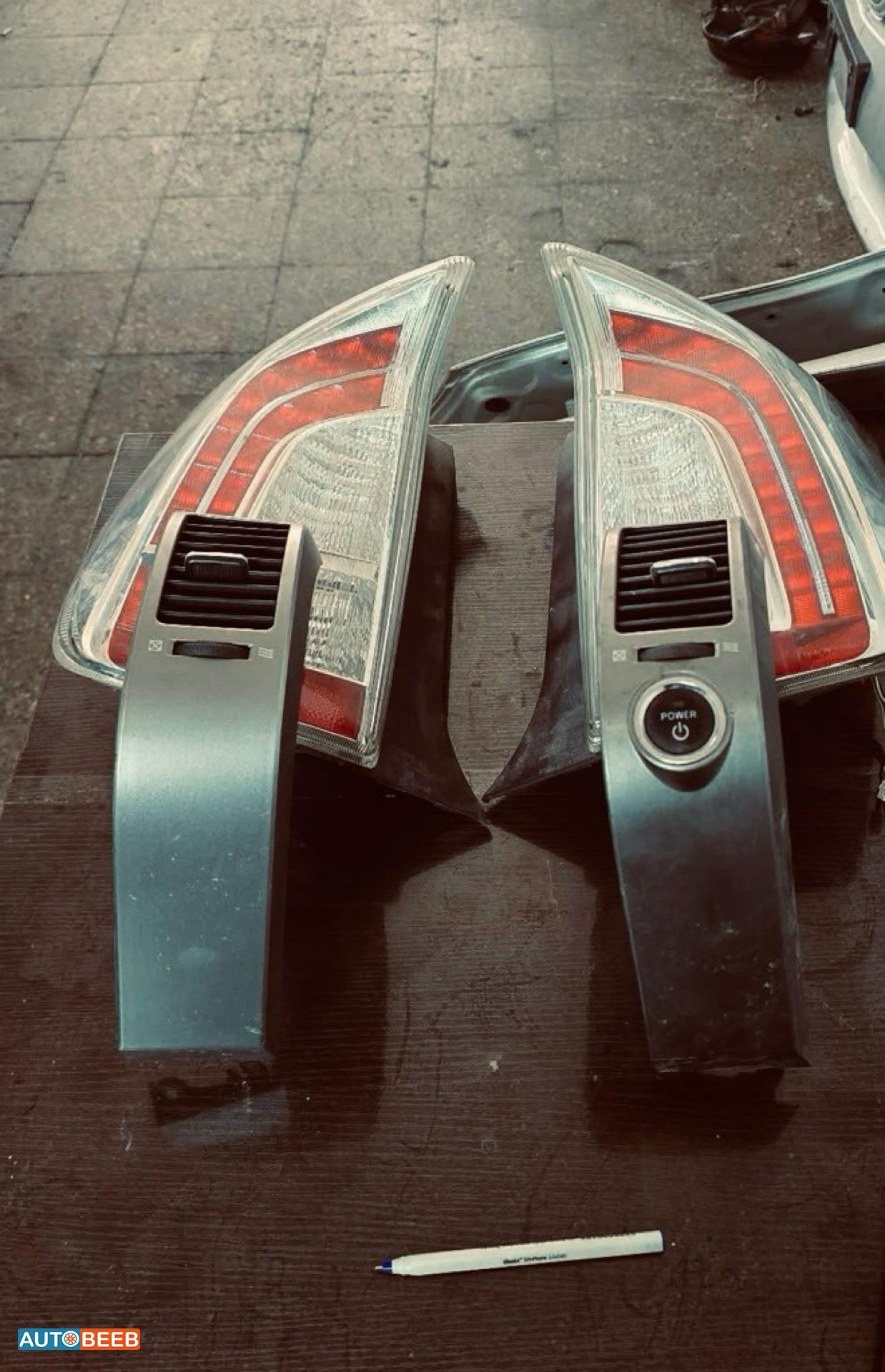 Lights Rear light Toyota Prius