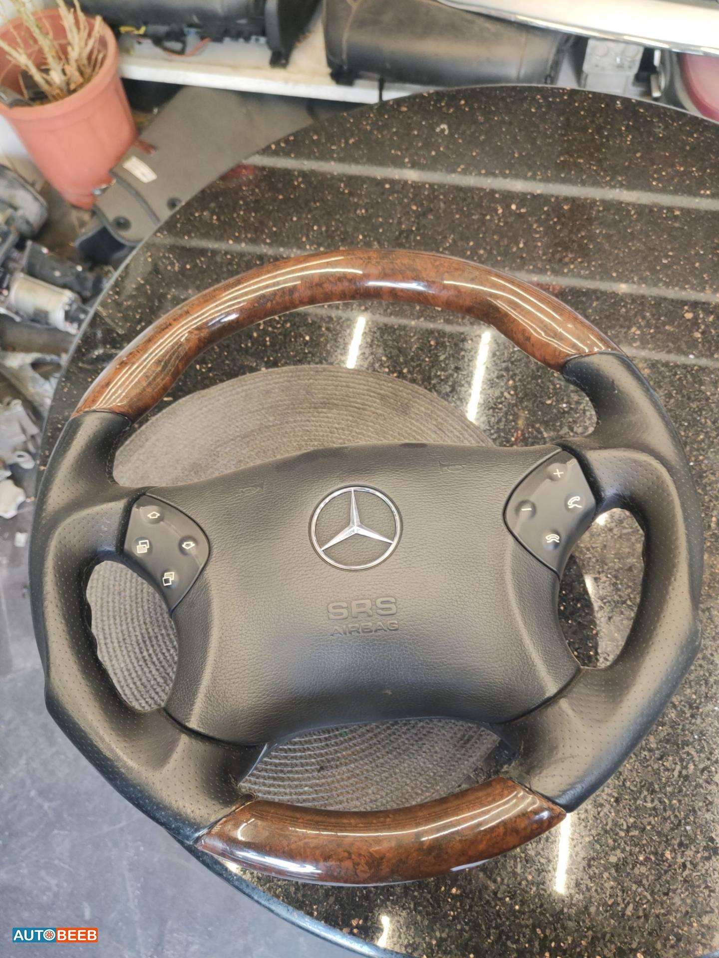 Cabin  Steering Wheel Mercedes Benz C200