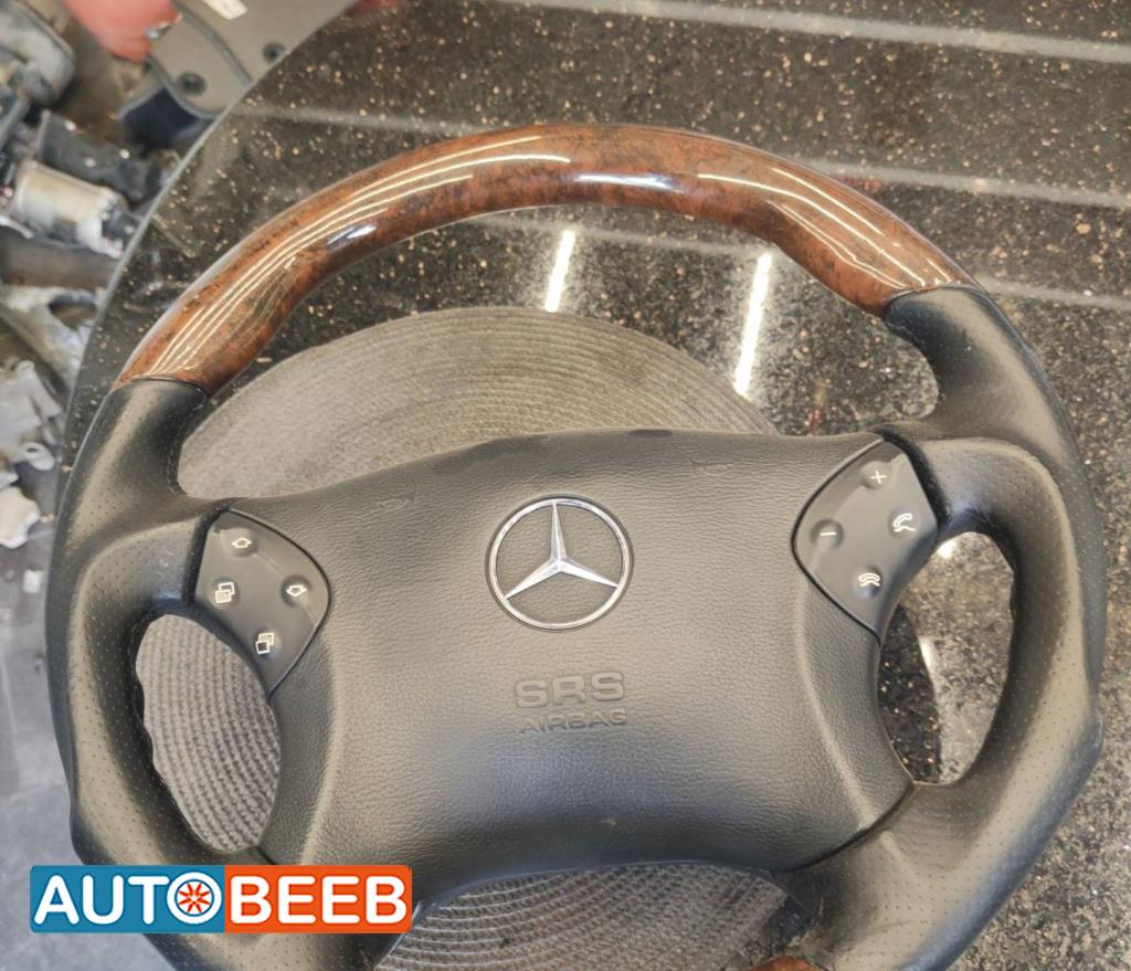 Cabin  Steering Wheel Mercedes Benz C200