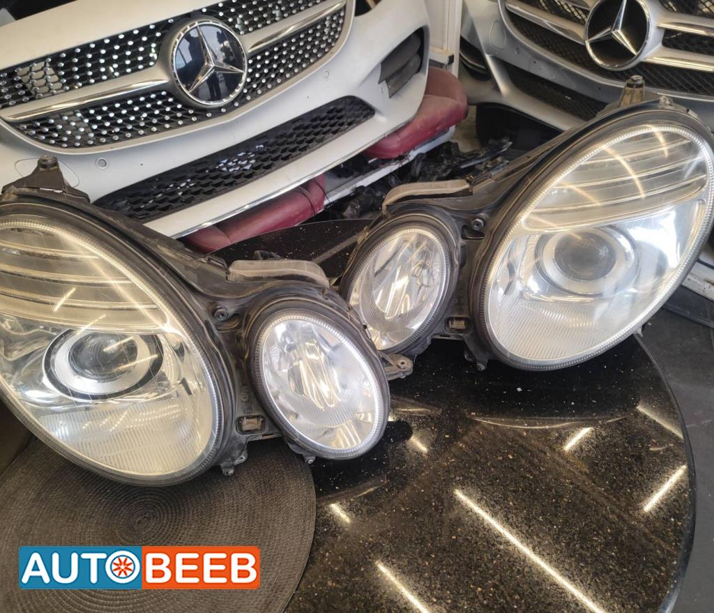 Lights Front light Mercedes Benz E200