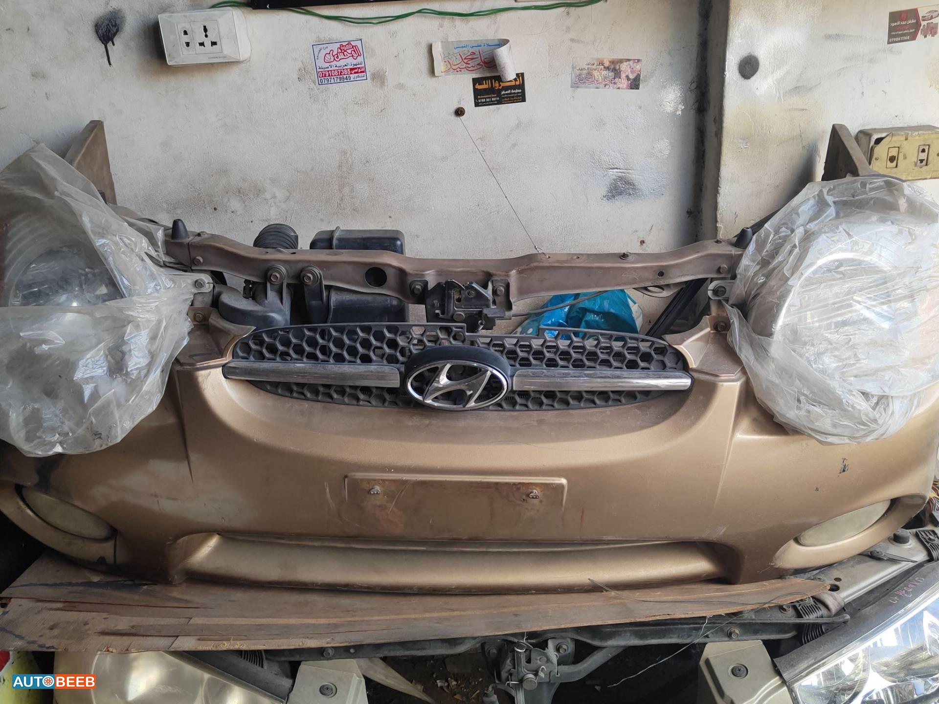 واجهة أمامية طمبون اضوية يمين شمال هيونداي اتوس 1997 1998 1999 2000 