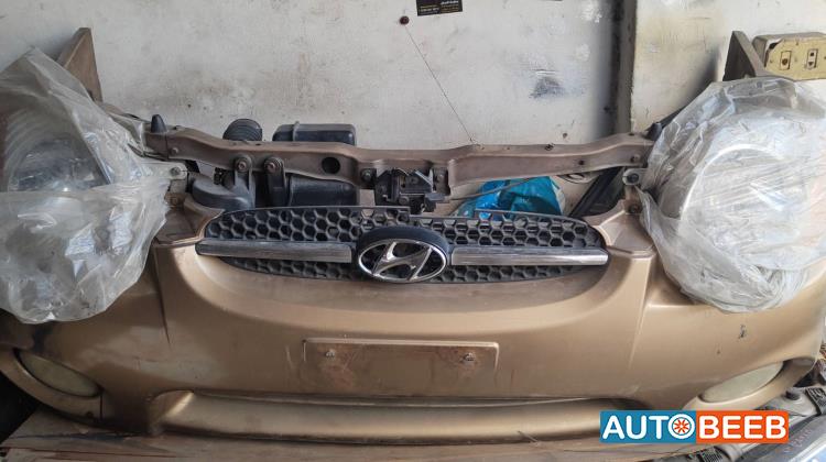 واجهة أمامية طمبون اضوية يمين شمال هيونداي اتوس 1997 1998 1999 2000 