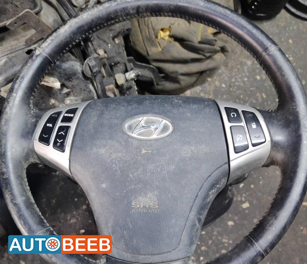 Cabin  Steering Wheel Hyundai Avante