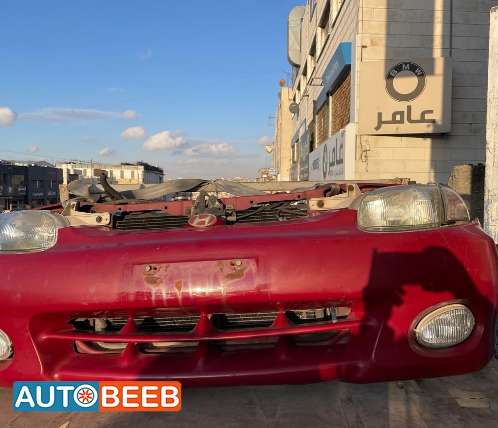 واجهة امامية طمبون اضوية يمين شمال هيونداي اكسنت 1998 1999