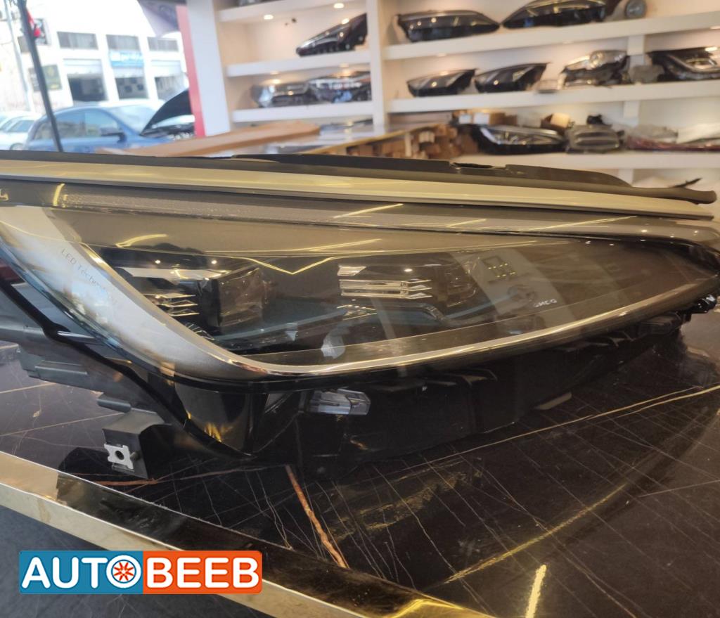 ضوء امامي يمين شمال بي واي دي يوان 2022 2023 2024