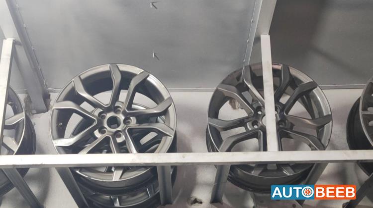 طقم جنطات فورد فيوجن 5 براغي 18 