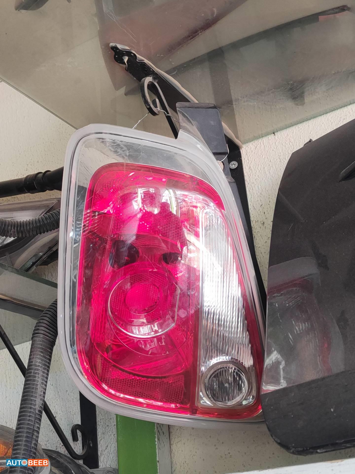 Lights Rear light Fiat 500