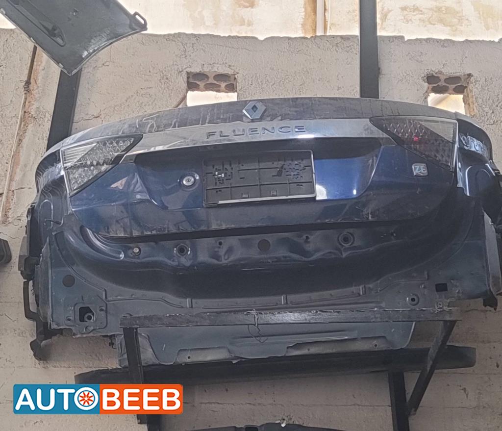 واجهة خلفية طمبون اضوية يمين شمال رينو فلوينس كهرباء 2015 2016 2017 