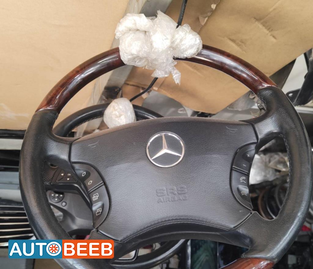 Cabin  Steering Wheel Mercedes Benz S250