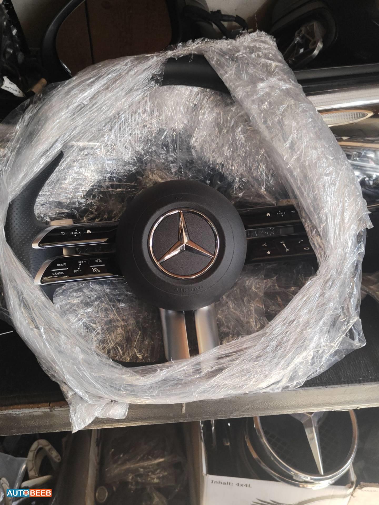 Cabin  Steering Wheel Mercedes Benz E200