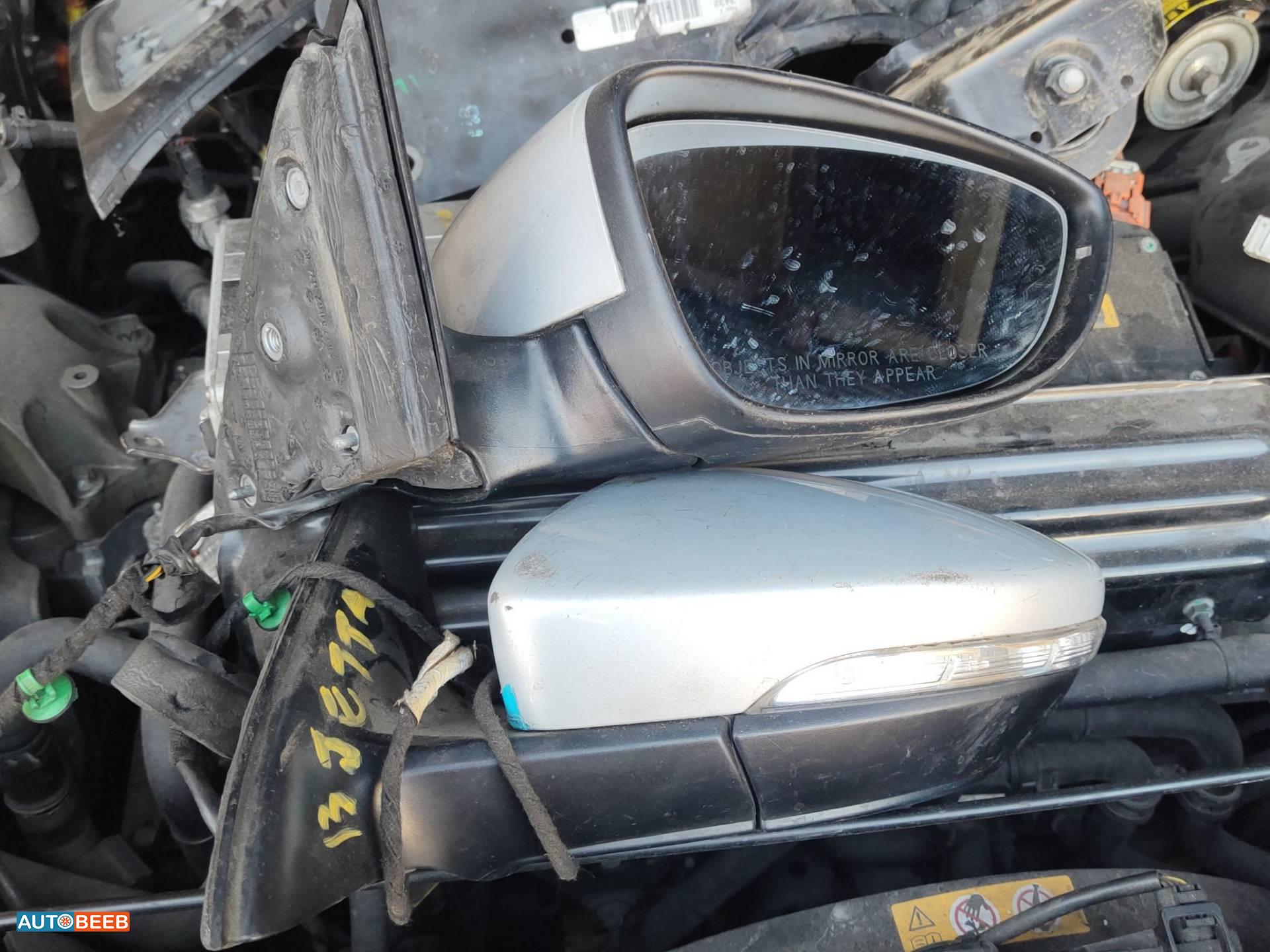 مرآة جانبية يمين شمال فولكس فاجن جيتا 2014 2015 2016