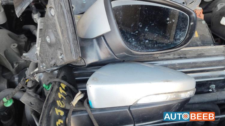 مرآة جانبية يمين شمال فولكس فاجن جيتا 2014 2015 2016