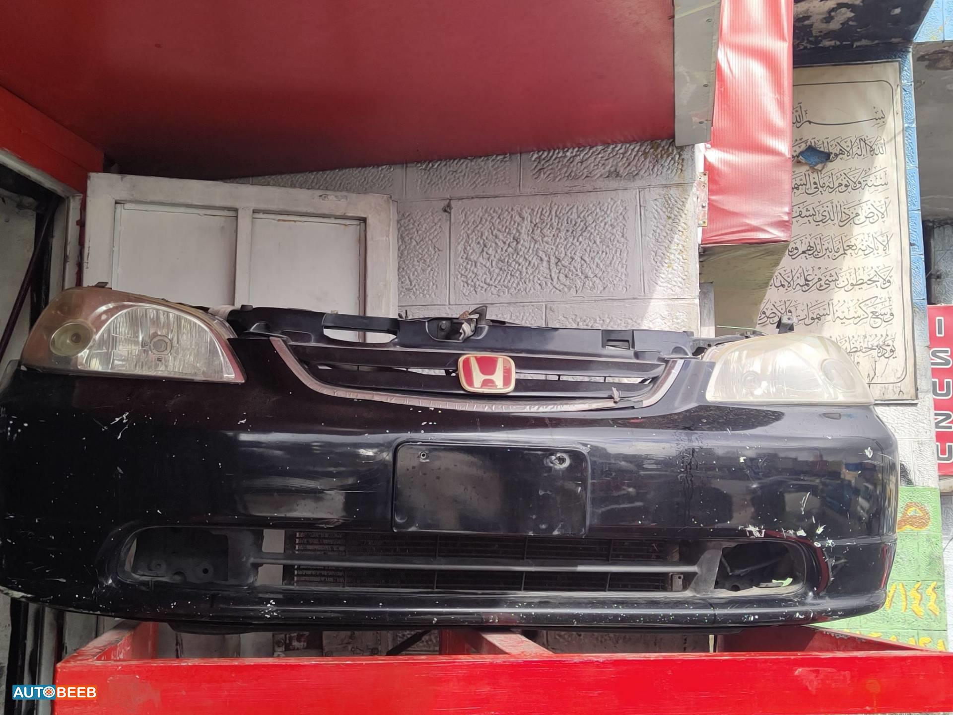 واجهة أمامية طمبون اضوية يمين شمال هوندا سيفيك 2002 2003