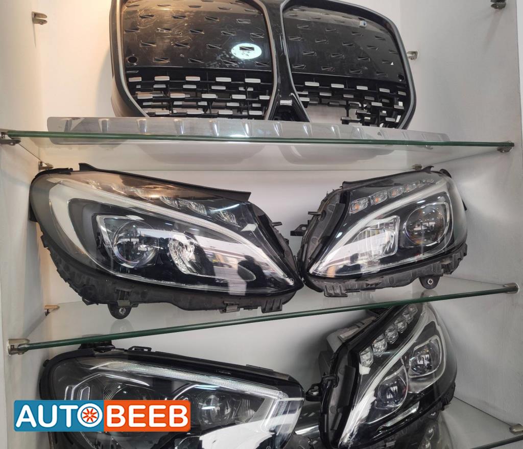 Lights Front light Mercedes Benz C200