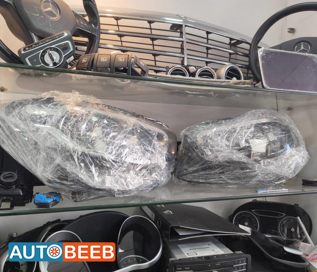 Lights Front light Mercedes Benz E200