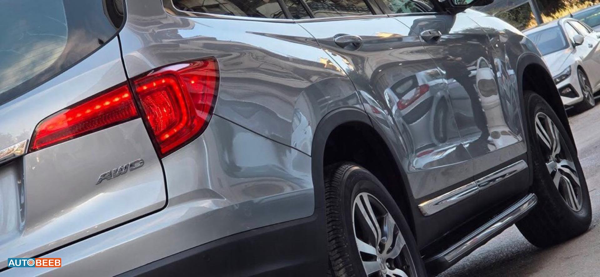 هوندا بايلوت 2016