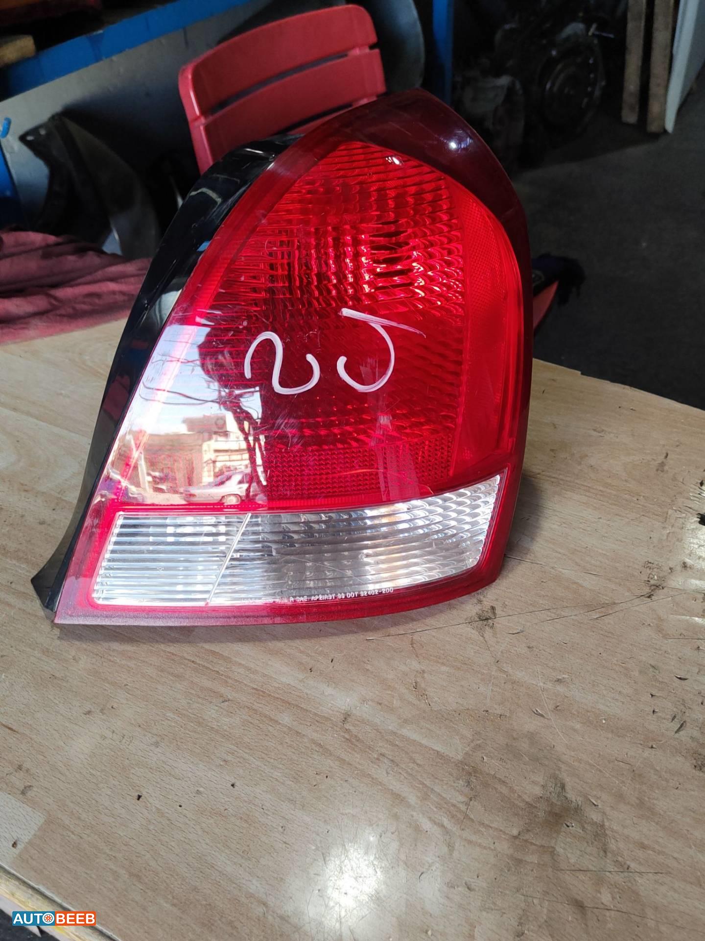 Lights Rear light Hyundai Avante