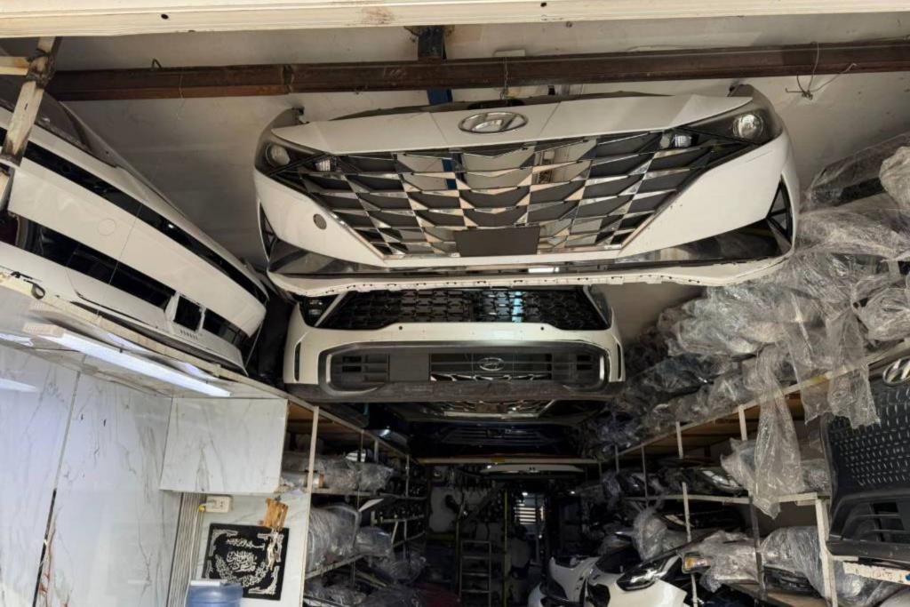 واجهة أمامية طمبون اضوية يمين شمال هيونداي النترا 2022 2023